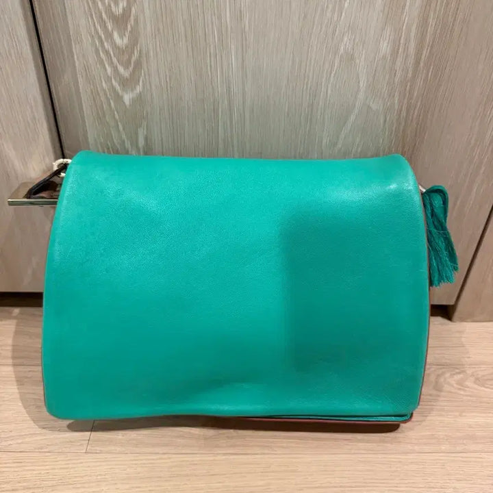 [BUNJANG] Chloé Jade Green Shoulder Bag / 끌로에 제이드그린 숄더백