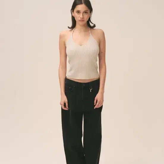 [BUNJANG] Glonie 93 Mid-Rise Black Denim Pants / 글로니 93 MID-RISE JEANS 흑청 데님 팬츠