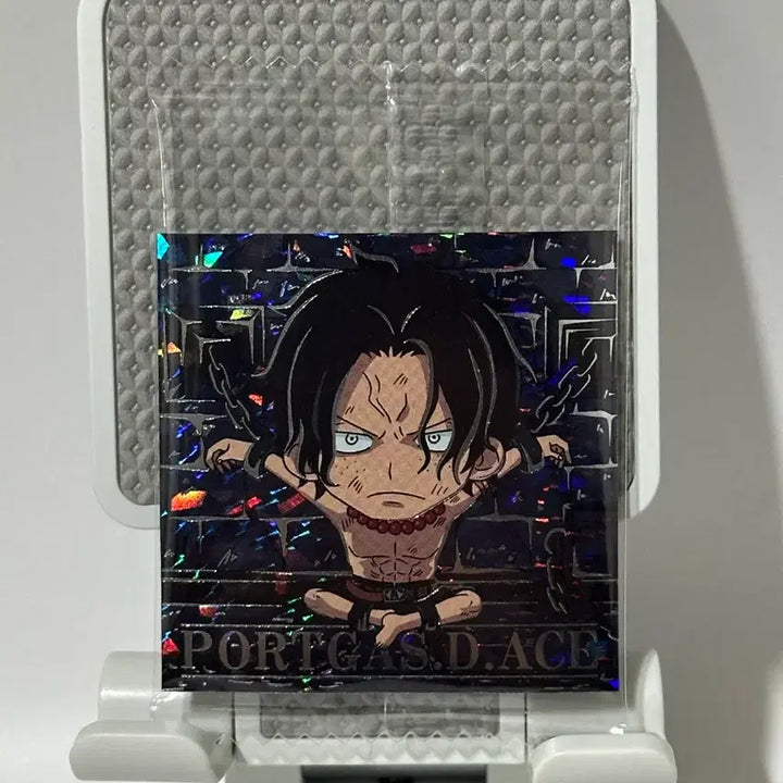 [BUNJANG] One Piece Wafer Seal Ace Secret Rare Card / 원피스웨하스씰 에이스시크릿
