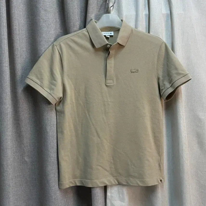 [BUNJANG] Lacoste Cotton Short Sleeve Polo T-Shirt Size 100 / [100] 라코스테 코튼 면 반팔 폴로티셔츠