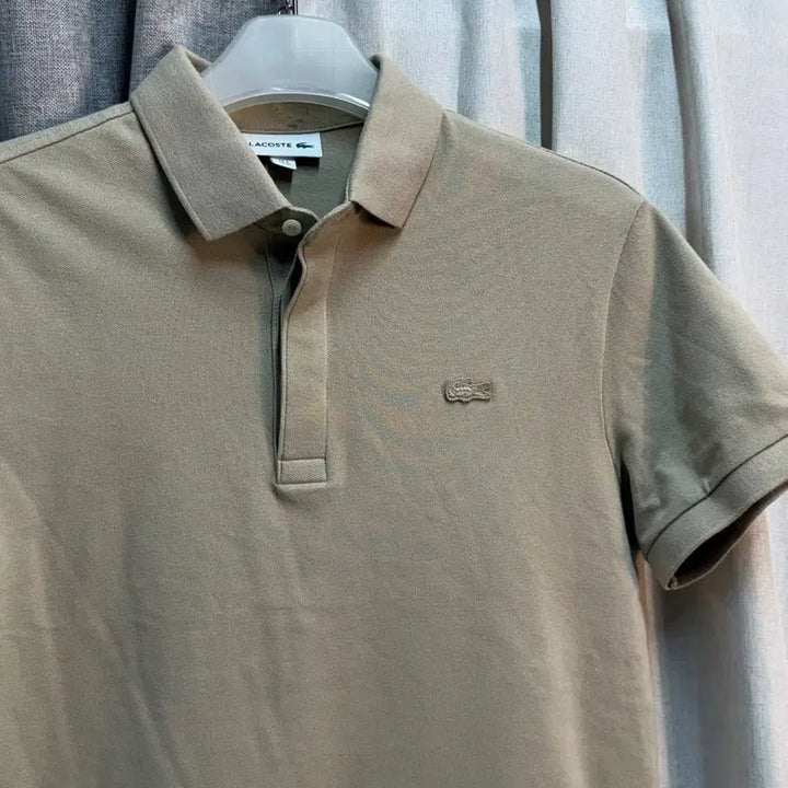 [BUNJANG] Lacoste Cotton Short Sleeve Polo T-Shirt Size 100 / [100] 라코스테 코튼 면 반팔 폴로티셔츠