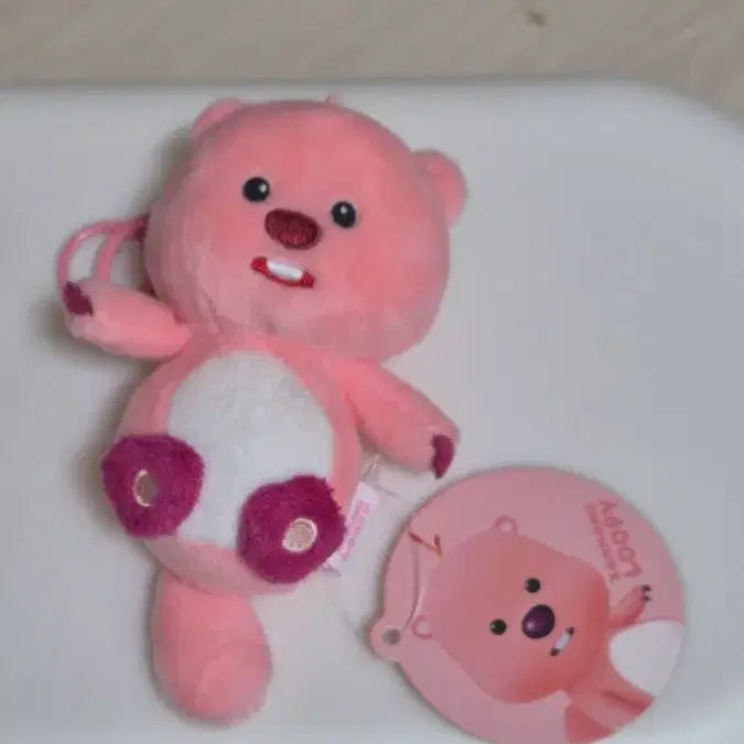 [BUNJANG] Jangmang Luffy Plush Keychain with Tag / 잔망루피 인형키링 택 있음