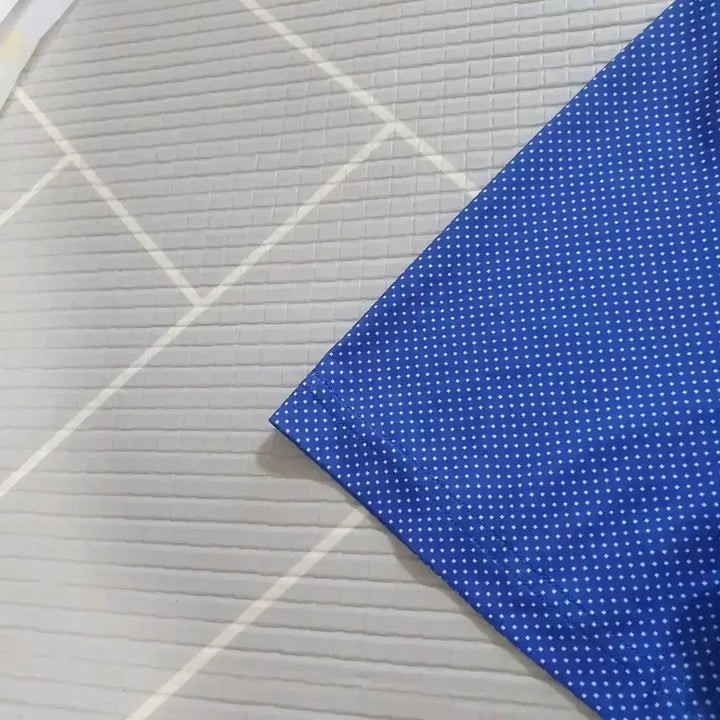 [BUNJANG] Songzio Golf Blue Dot Short Sleeve Golf Wear T-Shirt / 100 송지오골프 블루 도트 반팔 골프웨어.골프티셔츠