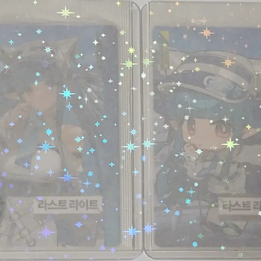 [SOLD OUT] (일괄)명일방주 엔드필드 GS25 콜라보 포토카드 라스트라이트 라라 세트