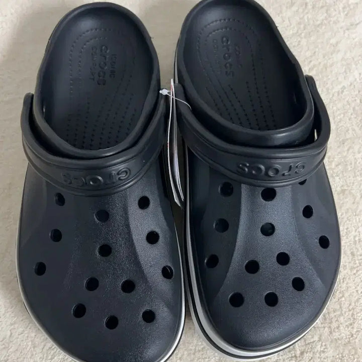 [BUNJANG] Crocs Baya Band Clogs Black Size 230 / M4/W6크록스 바야밴드블랙230사이즈
