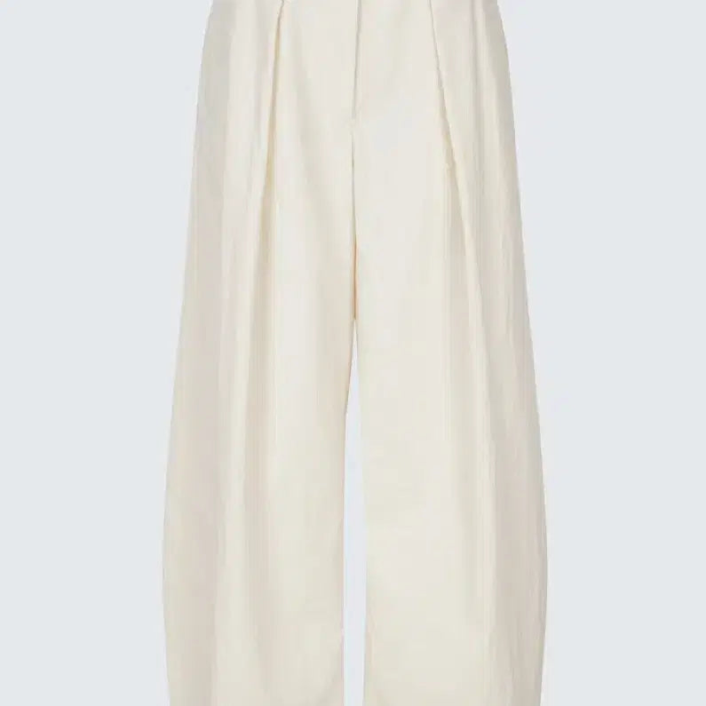 [BUNJANG] Time Crinkle Belted Pintuck Wide Pants / 타임 크링클 벨티드 핀턱 와이드 팬츠