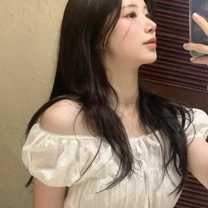 [SOLD OUT] (포장째새상품) 플랜트샵 포이 블라우스 Poi banding blouse