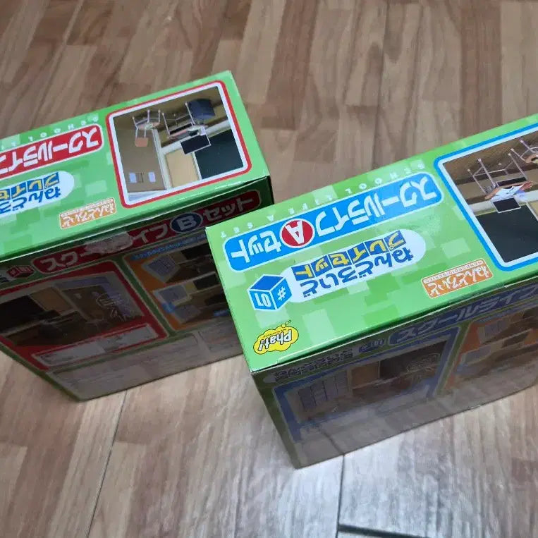 [BUNJANG] Nendoroid Playset School Life Set A B (Unsealed) / (미개봉) 넨도로이드 플레이세트 학교생활 AB세트