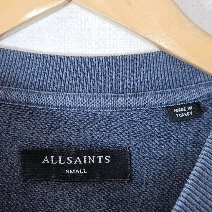 [BUNJANG] AllSaints Round Neck Oversized Sweatshirt Terry S (100-105) / 올세인츠 라운드넥 오버핏 맨투맨 테리 S (100-105)
