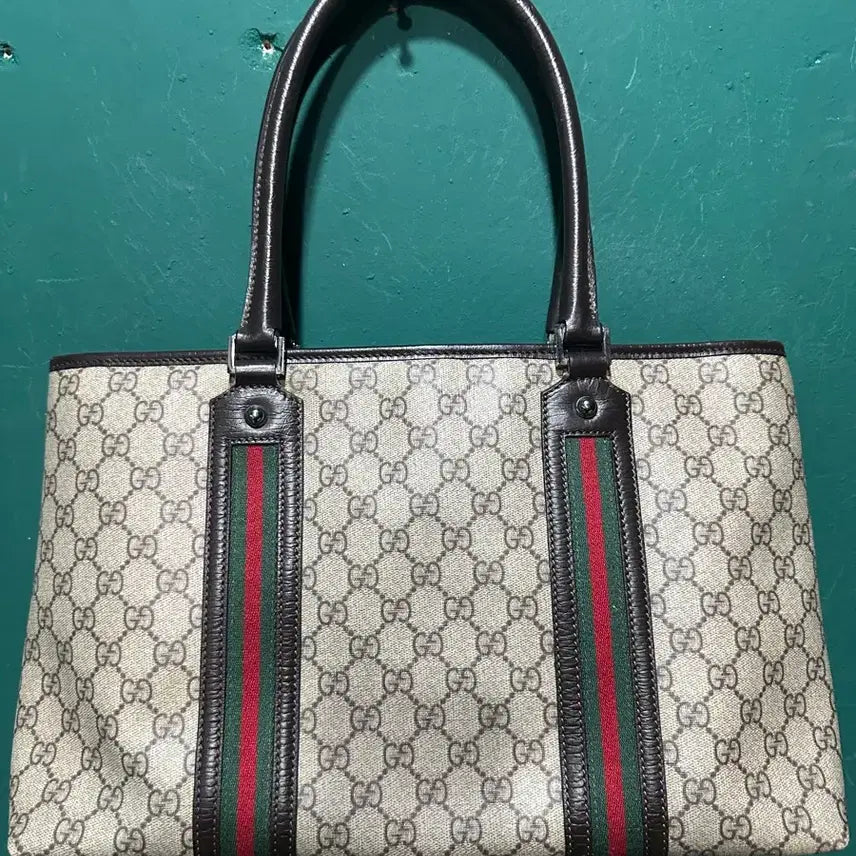 [BUNJANG] Gucci GG Logo Shopper Bag / 구찌 GG로고 쇼퍼백
