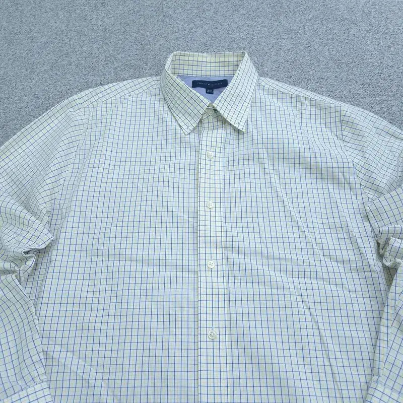 [BUNJANG] Tommy Hilfiger Classic Fit Button-Down Shirt (Size L - 16.5" x 32-33") / 32-33 타미힐피거 셔츠 | C