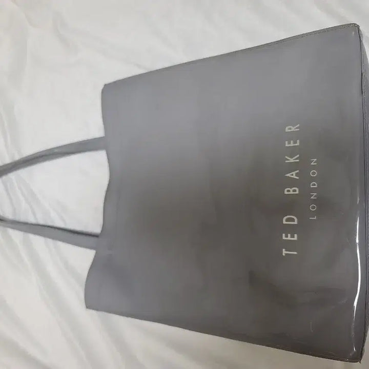 [BUNJANG] Ted Baker Grey Ribbon Shopper Bag / 테드베이커 그레이 리본 쇼퍼백