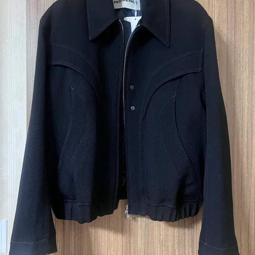 [BUNJANG] Insilence Sculpt Wool Blouson Jacket (L) / (L) 새상품 인사일런스 스컬프트 울 블루종