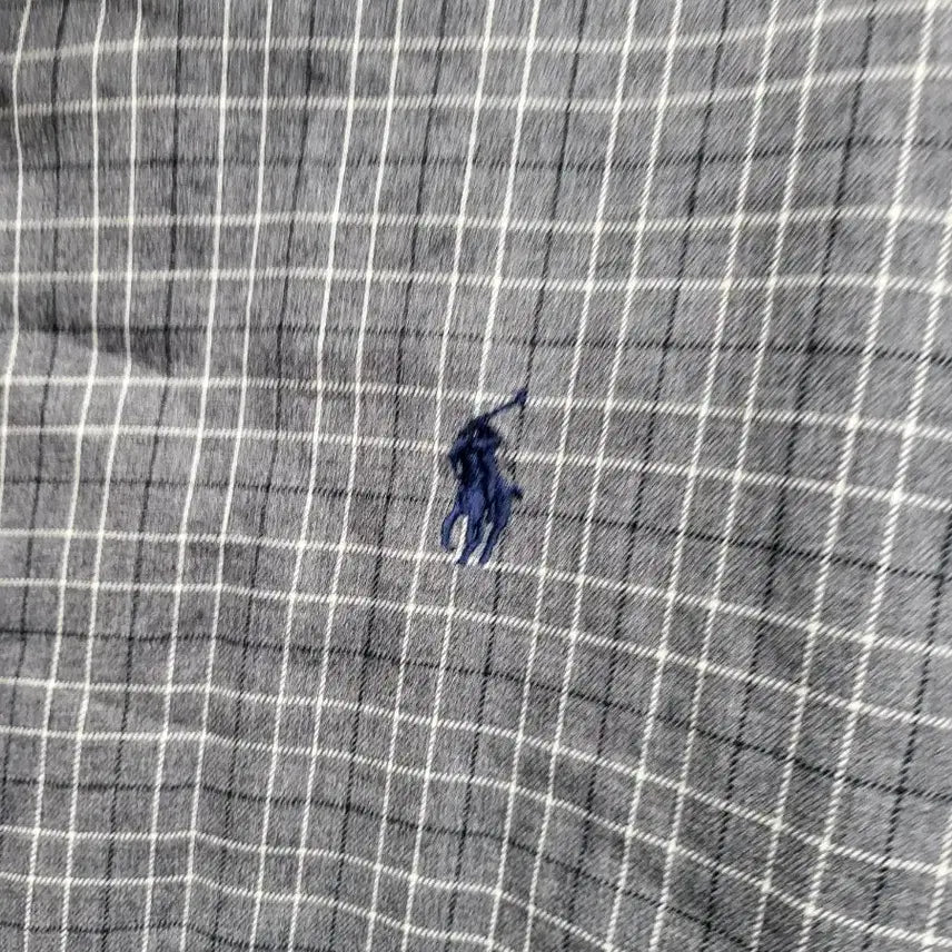 [BUNJANG] Polo Ralph Lauren Checkered Long Sleeve Shirt / 폴로 랄프로렌 체크여름 긴팔 셔츠L가슴60기장75