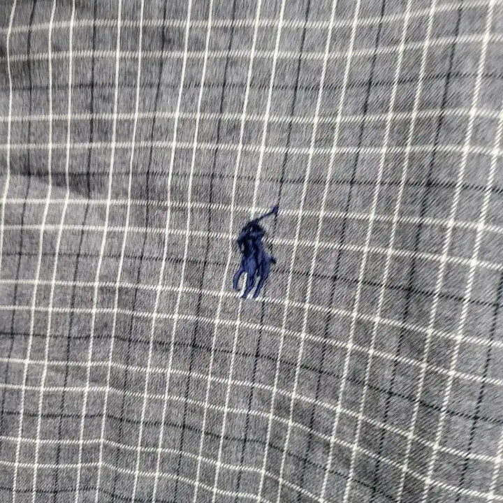 [BUNJANG] Polo Ralph Lauren Checkered Long Sleeve Shirt / 폴로 랄프로렌 체크여름 긴팔 셔츠L가슴60기장75