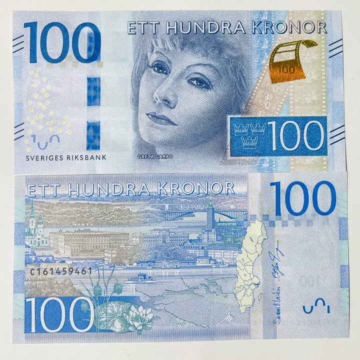 [BUNJANG] Sweden 2015 100 Kronor Uncirculated Banknote / 스웨덴 2015 100크로네 (완전미사용)