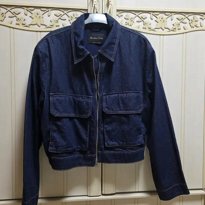 [SOLD OUT] 마시모두띠 데님 봄버 자켓 L