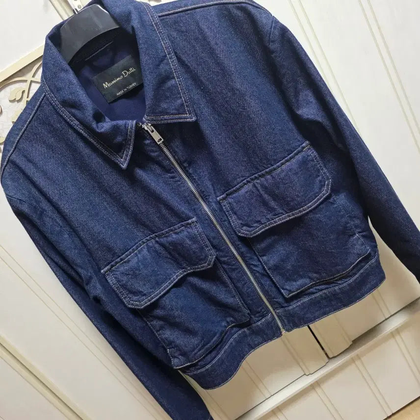 [SOLD OUT] 마시모두띠 데님 봄버 자켓 L