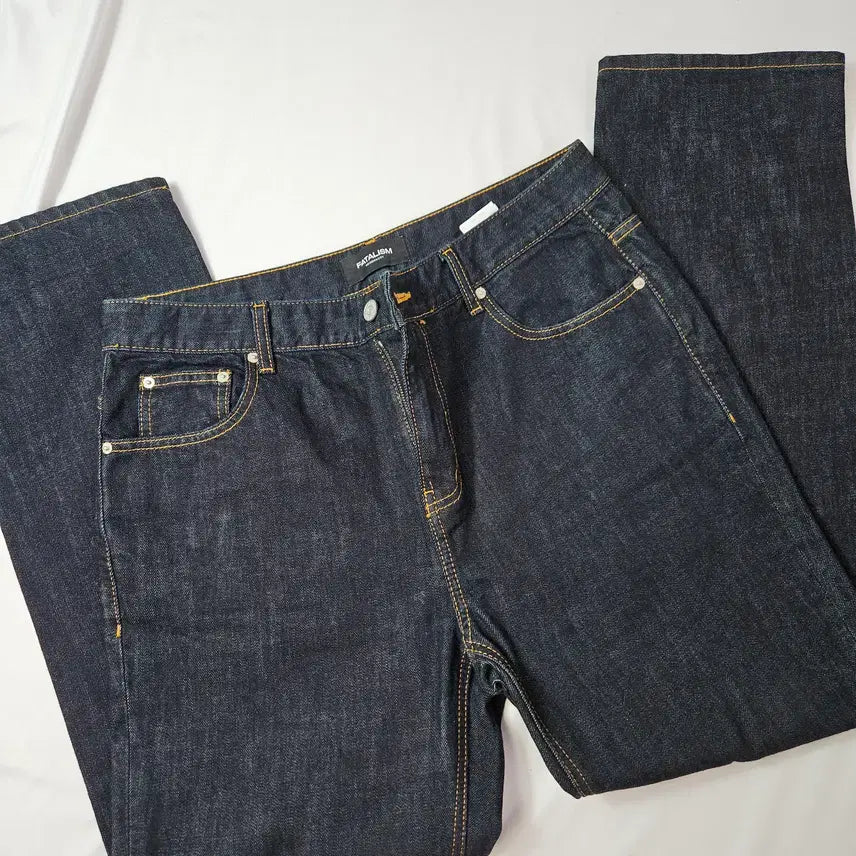[BUNJANG] Fatalism Raw Indigo Denim Pants (Size 50) / 페이탈리즘 생지 인디고 데님팬츠 청바지 진 50 (거의 새상품)