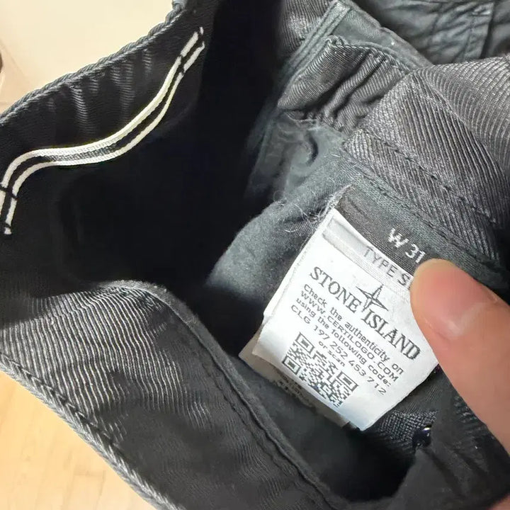 [BUNJANG] Stone Island Black Cargo Pants / 스톤아일랜드 블랙 카고 팬츠 바지 (31)