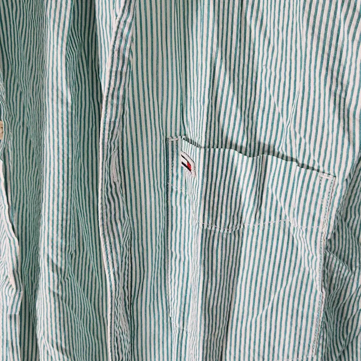 [BUNJANG] Tommy Jeans Tommy Hilfiger Linen Shirt XL / 타미진스 타미힐피거 린넨 셔츠 XL