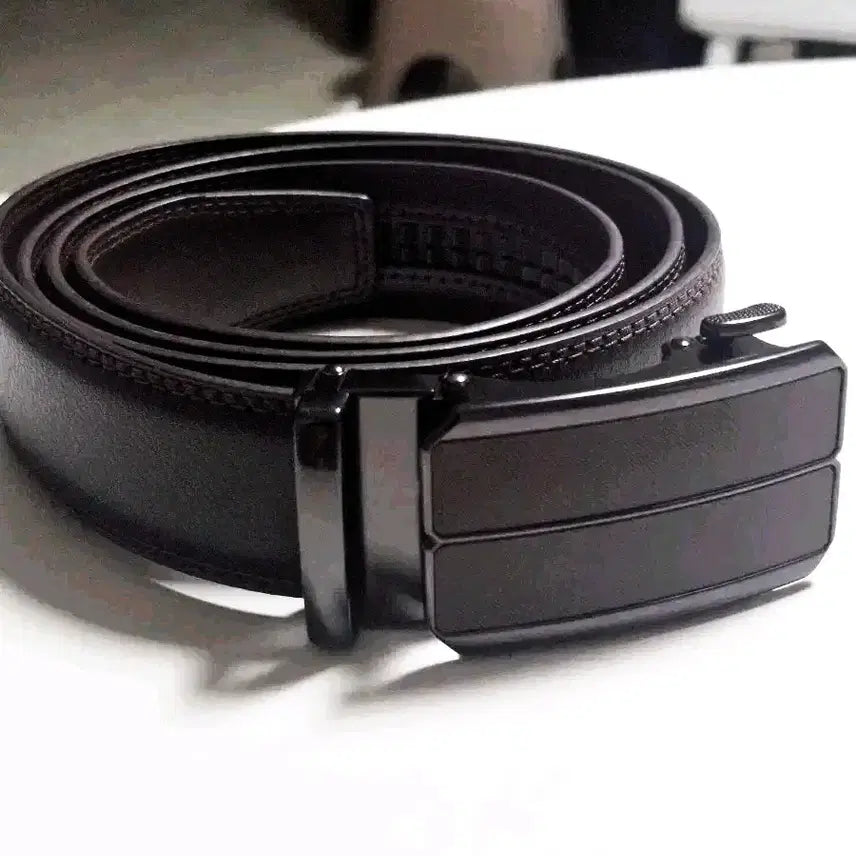 [BUNJANG] Leather Belt Bundle Set / 남성가죽벨트 2개 다보내드림니다