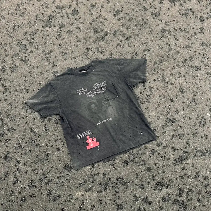 [BUNJANG] Donut Revenge FH T-Shirt Size 3 / 도넛리벤지 fh 반팔 3사이즈