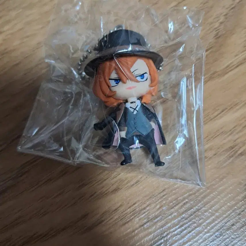 [BUNJANG] Bungo Stray Dogs Chuuya Nakahara Figure Keychain / 문스독 나카하라 츄야 피규어 키링