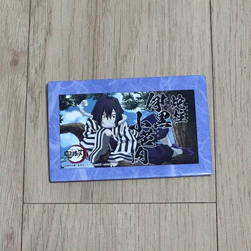 [BUNJANG] Demon Slayer Iguro Obanai Enamel Pin / 귀멸의 칼날 오바나이 뱃지