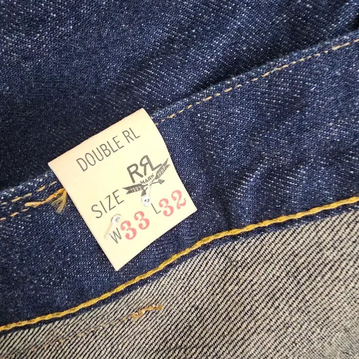 [BUNJANG] RRL Straight Fit One Wash Selvedge Jeans / 택포함 rrl 스트레이트핏 원스워시 셀비지진 33/32총기장103수선완