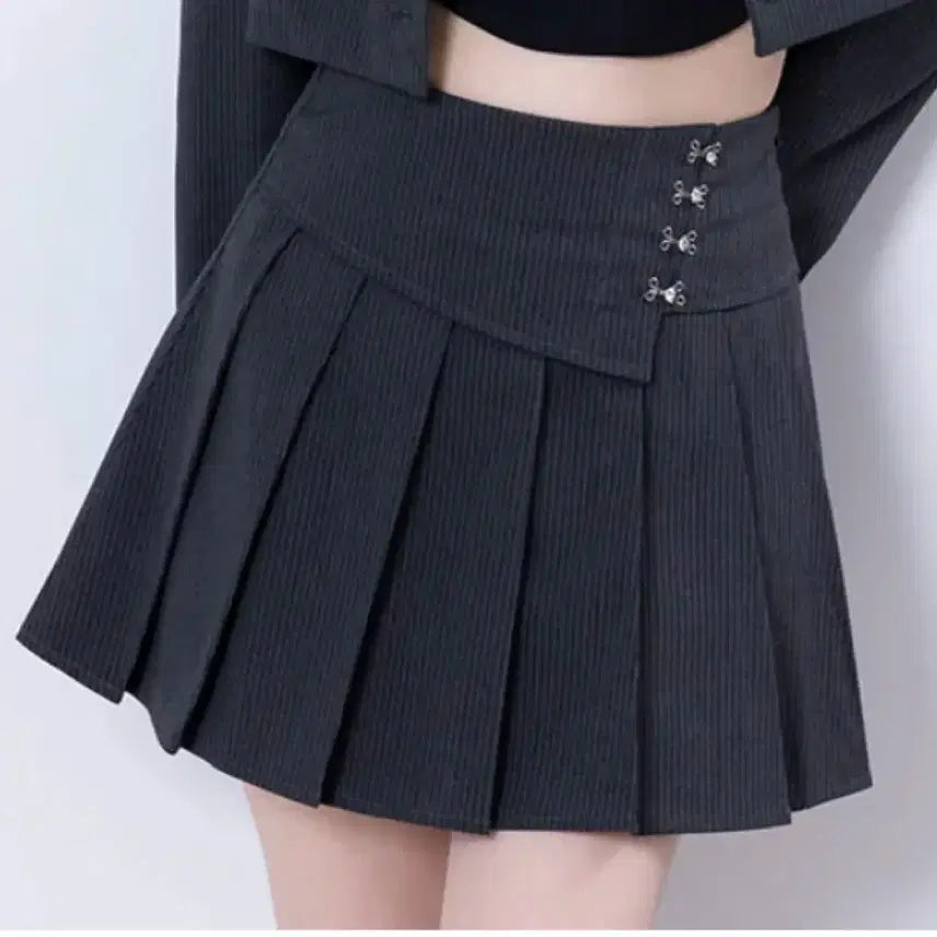 [BUNJANG] Dear My Love Miller Front Hook Mini Skirt / 디어마이러브밀러 프론트 후크 미니스커트
