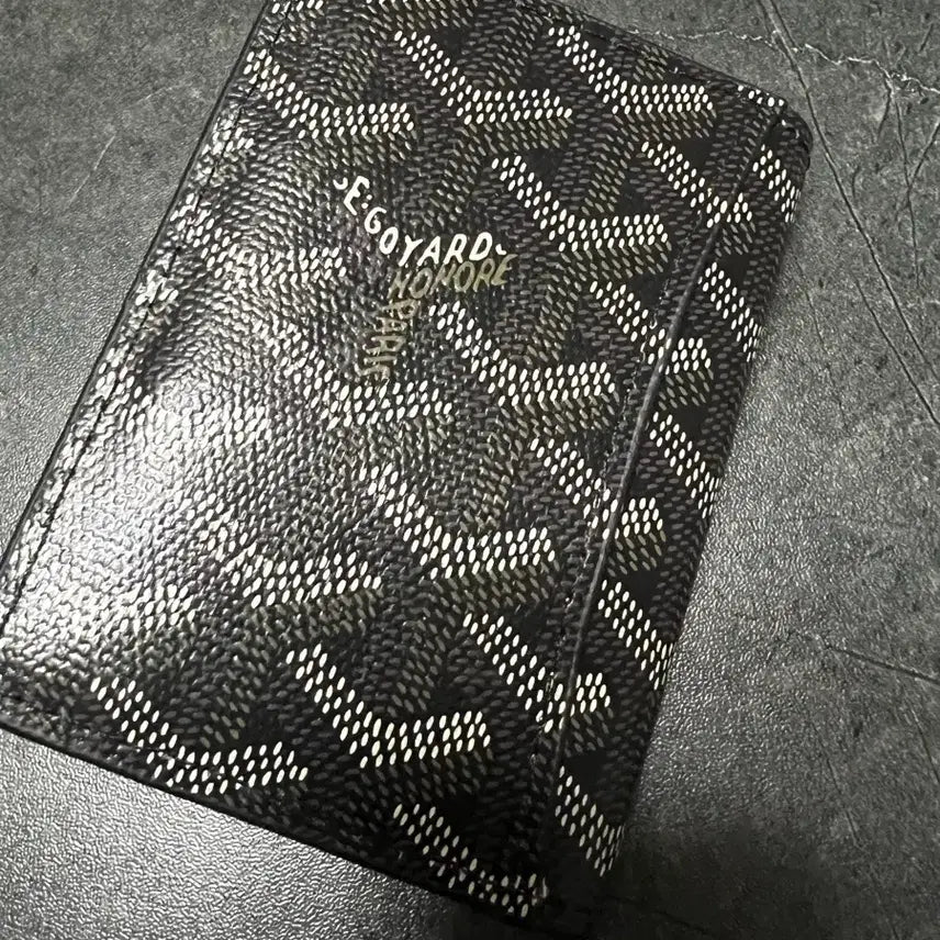 [SOLD OUT] 고야드 카드지갑 블랙 + 케이스 풀 구성