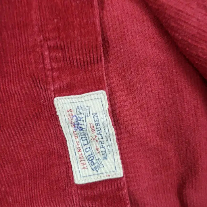 [BUNJANG] Polo Red Corduroy Shirt XL / 폴로 레드 코듀로이 남방 셔츠xl