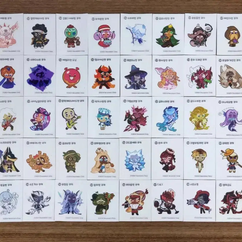 [BUNJANG] Cookie Run Series 4 Full Set / 쿠키런4탄전종