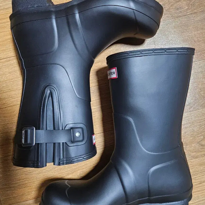 [BUNJANG] Hunter Side Adjustable Short Rain Boots (Men&