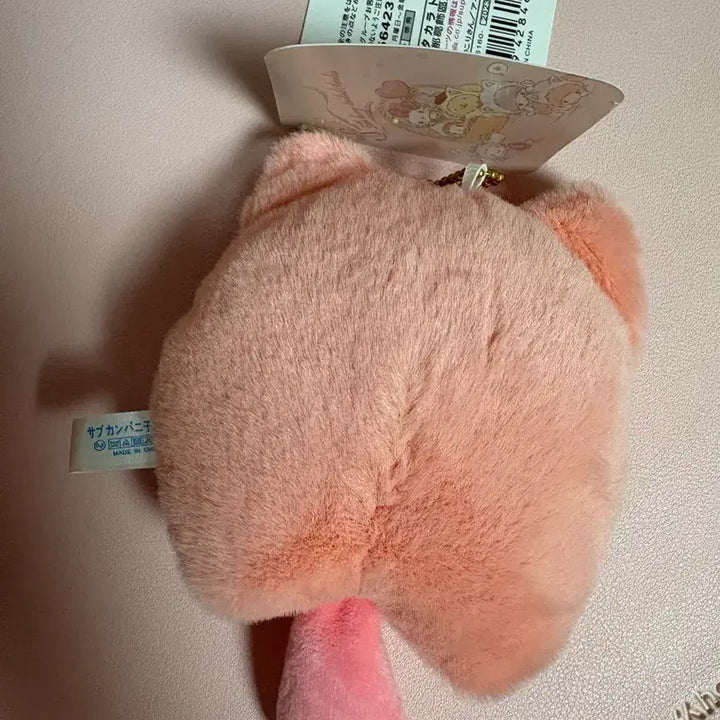 [BUNJANG] Sanrio Kitty Cat Tail Charm Plush / 새상품)산리오 고양이 꼬리 키티 인형 키링 가챠 13cm