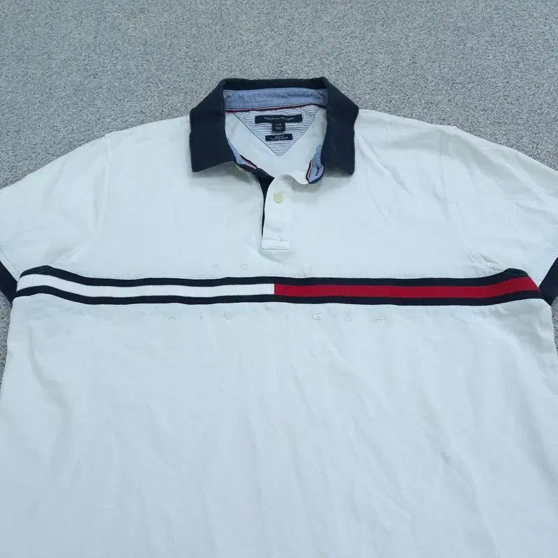[BUNJANG] Tommy Hilfiger Short-Sleeve Polo Shirt L/G / L/G 타미힐피거 반팔 카라티 | C