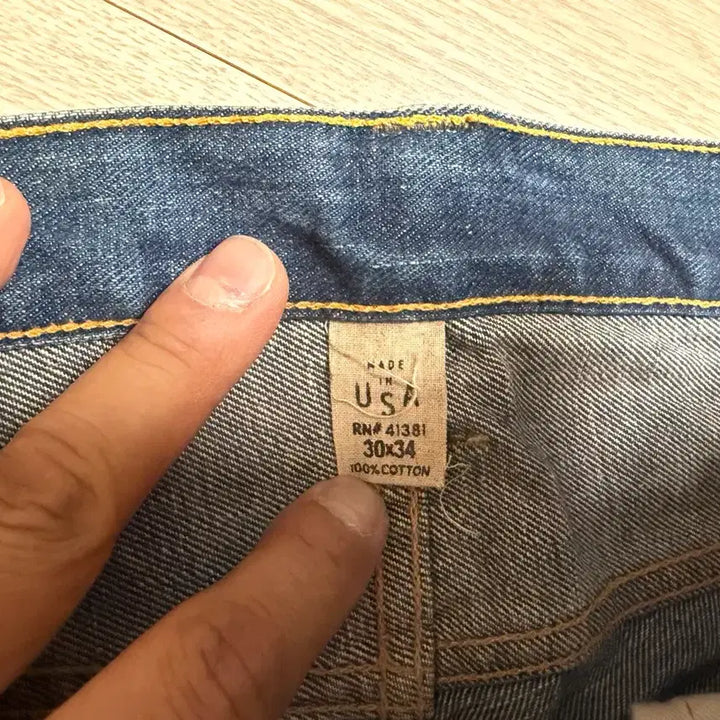 [SOLD OUT] RRL / 로우스트레이트 USA 셀비지 워싱진 / 30