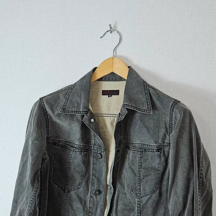 [BUNJANG] BEAMS Denim Work Jacket Black 36 (M) / 빔즈 BEAMS 데님 워크자켓 블랙 진 36 (M)