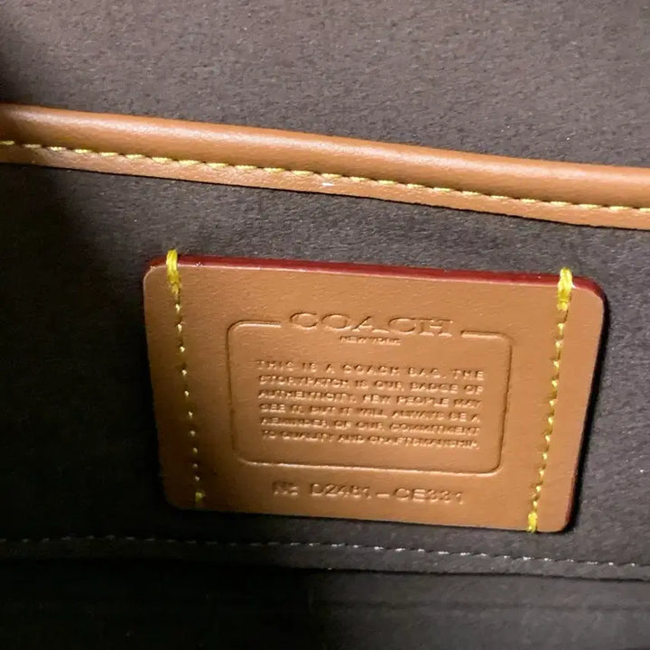 [SOLD OUT] 코치 COACH 스튜디오 바게트백 가방