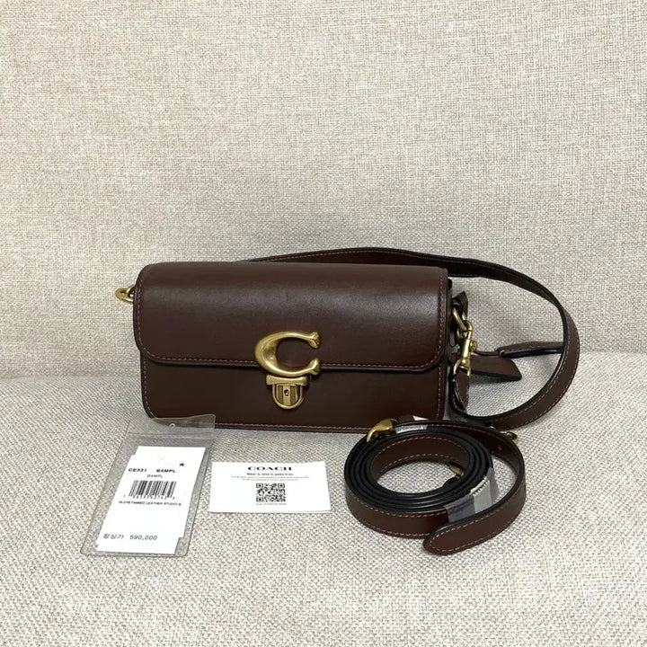 [SOLD OUT] 코치 COACH 스튜디오 바게트백 가방