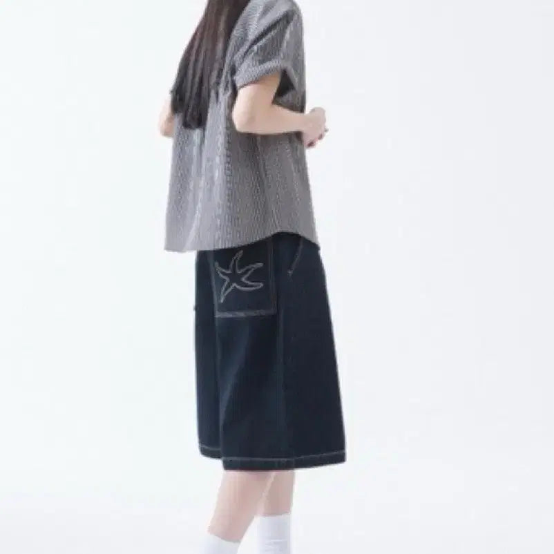 [BUNJANG] The Coldest Moment Denim Bermuda Shorts Size L / 더콜디스트모먼트 데님 버뮤다 L