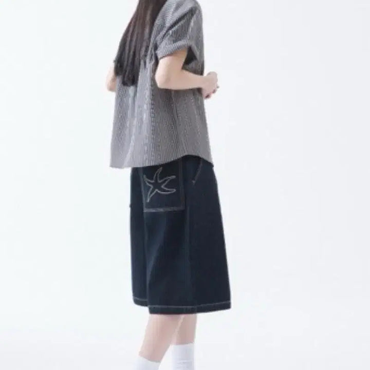[BUNJANG] The Coldest Moment Denim Bermuda Shorts Size L / 더콜디스트모먼트 데님 버뮤다 L