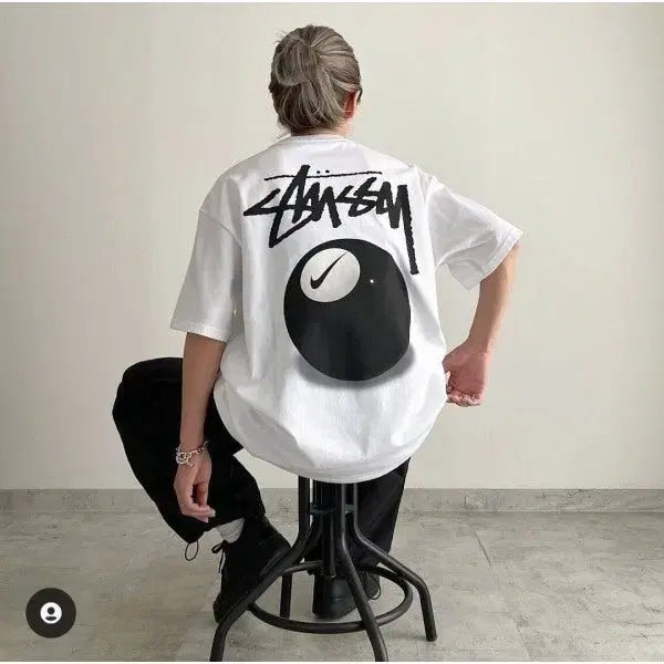 [BUNJANG] Stussy Nike Collaboration "Pool Ball" T-Shirt / 