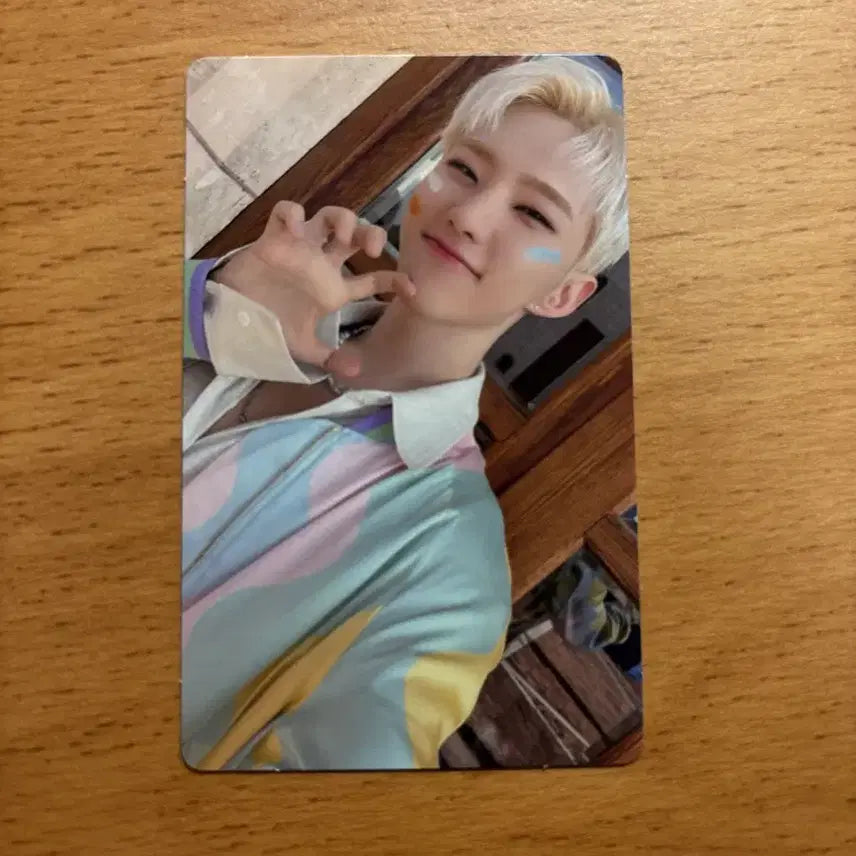 [BUNJANG] SEVENTEEN HOSHI FACE THE SUN Photocard / 세븐틴 호시 포토카드 (FACE THE SUN)