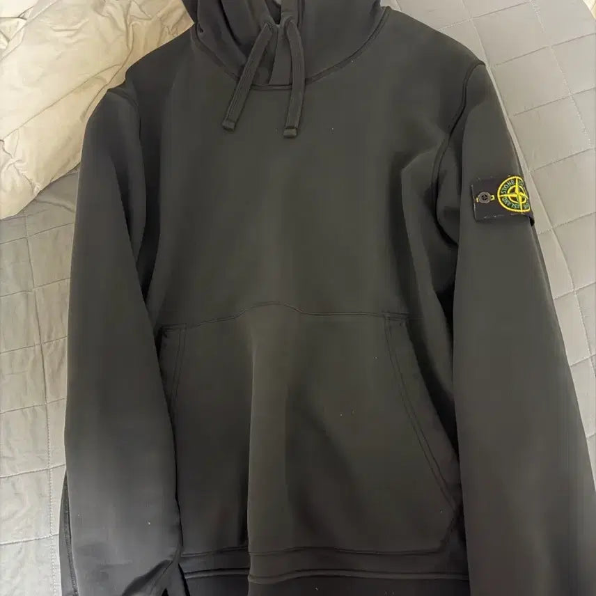 [BUNJANG] Stone Island Black Hoodie XL / 24FW 스톤아일랜드 블랙 후드티 Xl 팝니다