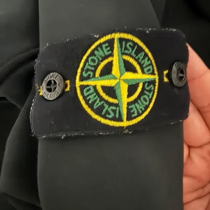 [BUNJANG] Stone Island Black Hoodie XL / 24FW 스톤아일랜드 블랙 후드티 Xl 팝니다
