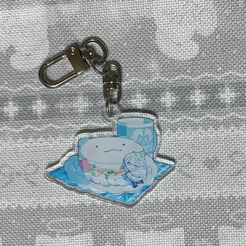 [BUNJANG] Sik-Ggoms E-ro Cloud Birthday Acrylic Keyring / 스코시즘 이로 클라우드 생일 아크릴 키링