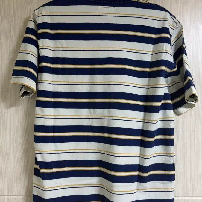 [BUNJANG] Beams Striped Short Sleeve T-Shirt / Beams 반팔 줄무늬 티셔츠 S