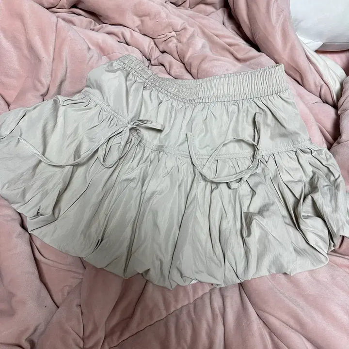 [BUNJANG] Ablie Balloon Layered Skirt (Large) / 에이블리 벌룬 캉캉 치마